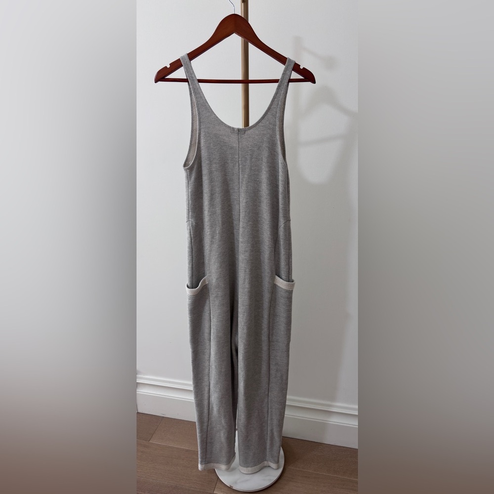 Only Hearts Heather Gray Jumpsuit Size M – Soft Lounge Casual